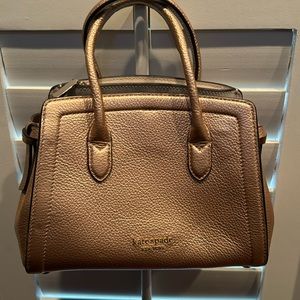 Kate Spade rose gold, small tote
